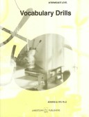 Book cover for Vocabulary Drills