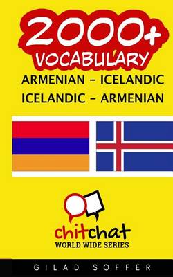 Book cover for 2000+ Armenian - Icelandic Icelandic - Armenian Vocabulary