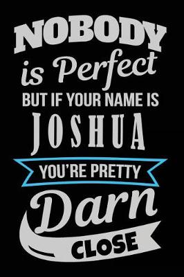 Book cover for Nobody Is Perfect But If Your Name Is Joshua You're Pretty Darn Close