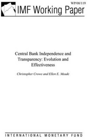 Cover of Central Bank Independence and Transparency