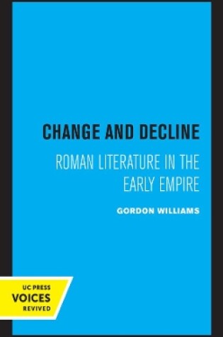 Cover of Change and Decline