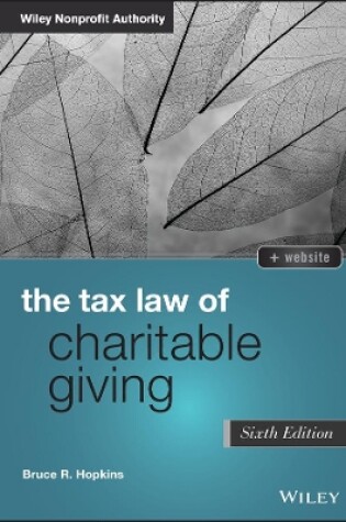 Cover of The Tax Law of Charitable Giving