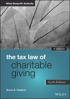 Book cover for The Tax Law of Charitable Giving