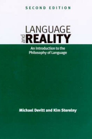 Cover of Language and Reality