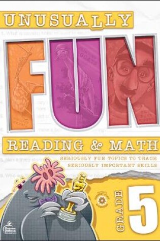 Cover of Unusually Fun Reading & Math Workbook, Grade 5