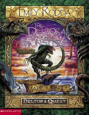Book cover for The Deltora Book of Monsters