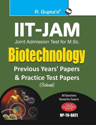 Book cover for Iit-Jam Joint Admination Test for M.SC. Biotechnology