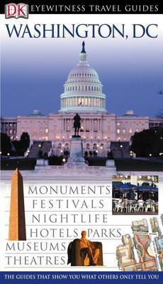 Book cover for DK Eyewitness Travel Guide: Washington DC