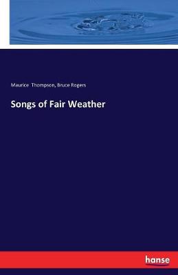 Book cover for Songs of Fair Weather