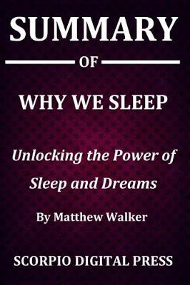 Book cover for Summary Of Why We Sleep