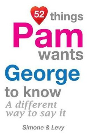 Cover of 52 Things Pam Wants George To Know