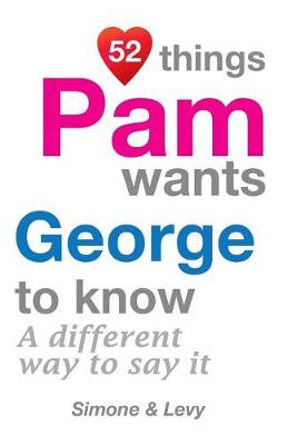 Book cover for 52 Things Pam Wants George To Know