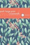 Book cover for Posh Large Print Crosswords 1