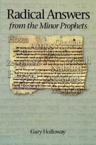 Cover of Radical Answers from the Minor Prophets