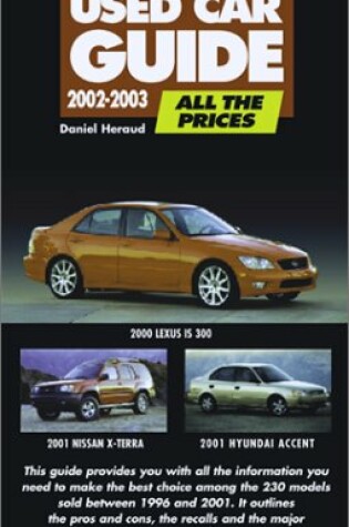 Cover of The Canadian Used Car Guide