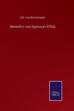 Cover of Benedict von Spinoza's Ethik