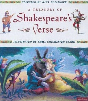 Book cover for A Treasury of Shakespeare"s Verse