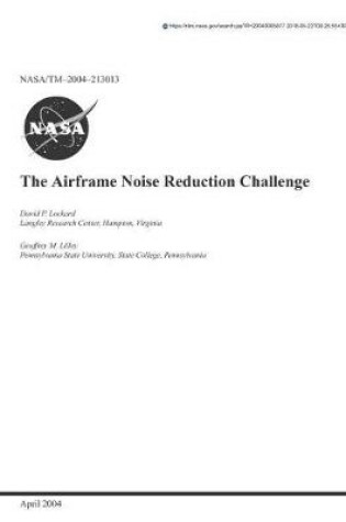 Cover of The Airframe Noise Reduction Challenge