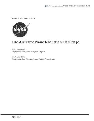 Book cover for The Airframe Noise Reduction Challenge