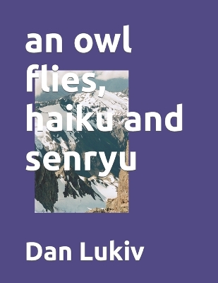 Book cover for An owl flies, haiku and senryu