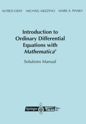 Book cover for Introduction to Ordinary Differential Equations with Mathematica (R)