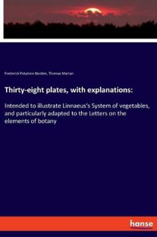 Cover of Thirty-eight plates, with explanations