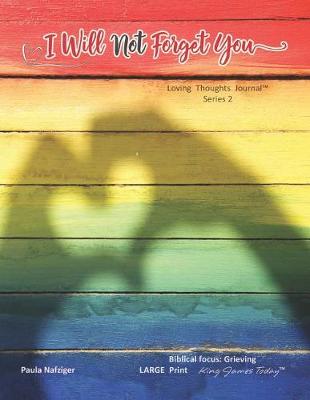 Book cover for I Will Not Forget You