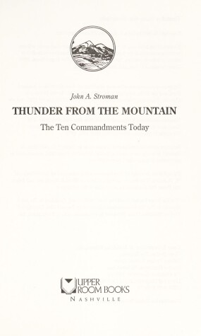 Book cover for Thunder from the Mountain