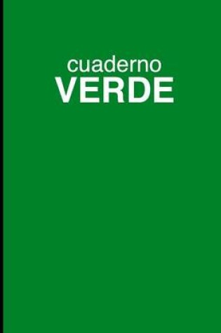 Cover of Cuaderno Verde