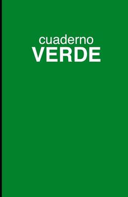 Book cover for Cuaderno Verde