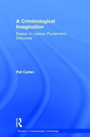 Cover of A Criminological Imagination