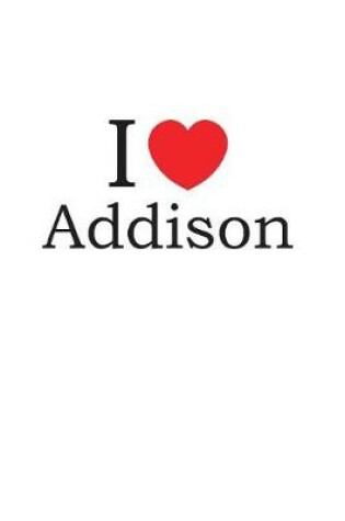 Cover of I Love Addison