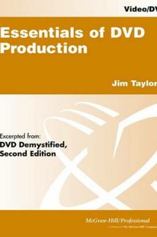 Cover of Essentials of DVD Production