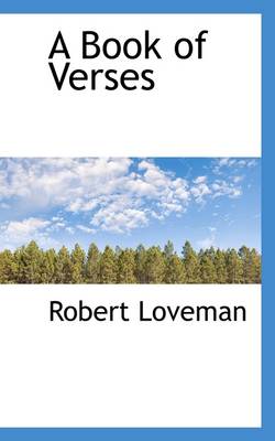 Book cover for A Book of Verses