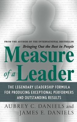 Book cover for Measure of a Leader