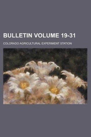 Cover of Bulletin Volume 19-31