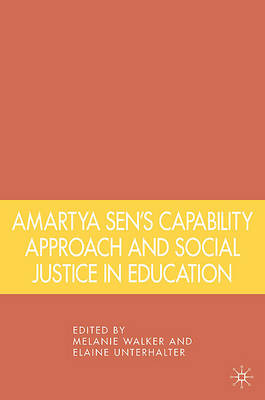 Book cover for Amartya Sen's Capability Approach and Social Justice in Education