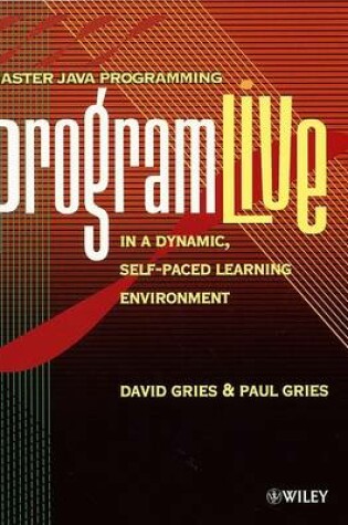 Cover of ProgramLive Workbook and CD