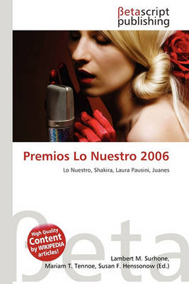 Book cover for Premios Lo Nuestro 2006