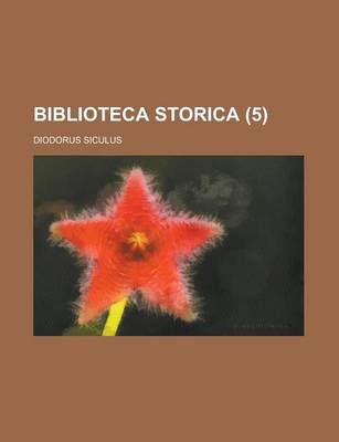 Book cover for Biblioteca Storica (5)