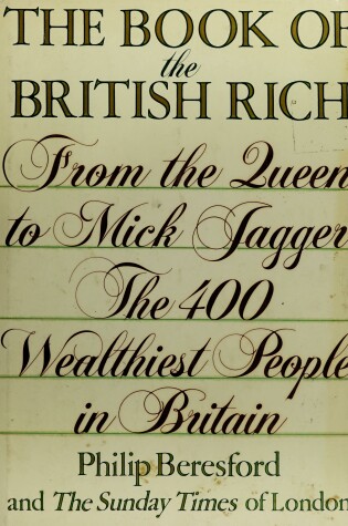 Cover of The Book of the British Rich