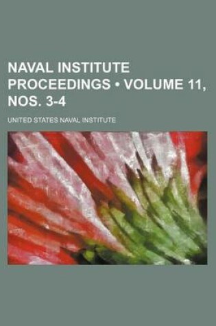 Cover of Naval Institute Proceedings (Volume 11, Nos. 3-4)