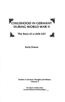 Cover of Childhood in Germany During World War Two