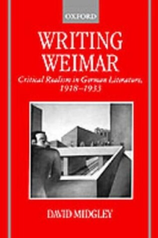 Cover of Writing Weimar