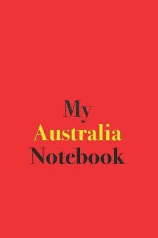 Cover of My Australia Notebook