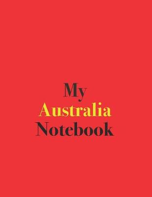 Book cover for My Australia Notebook