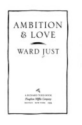 Cover of Ambition & Love
