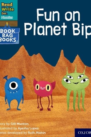 Cover of Read Write Inc. Phonics: Fun on Planet Bip (Purple Set 2 Book Bag Book 5)