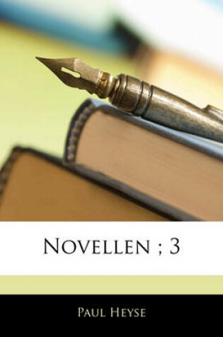 Cover of Novellen; 3