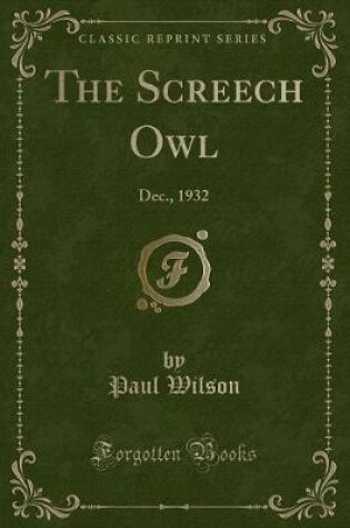 Cover of The Screech Owl